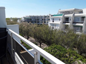 Studio cabine parking et clim 100 m de la plage